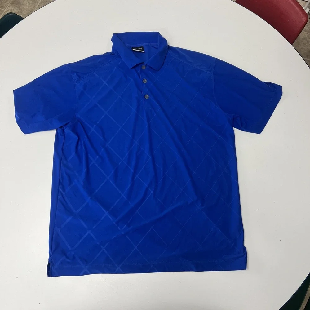Nike Golf McIlroy Diamond Men's Medium‎ Polo Shirt
